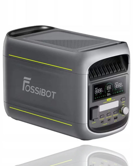 Nešiojamoji maitinimo stotelė Fossibot F1800, 1024 Wh, 1800 W, su programėle, „Wi-Fi“ ir „Bluetooth“