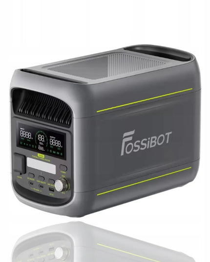 Nešiojamoji maitinimo stotelė Fossibot F1800, 1024 Wh, 1800 W, su programėle, „Wi-Fi“ ir „Bluetooth“