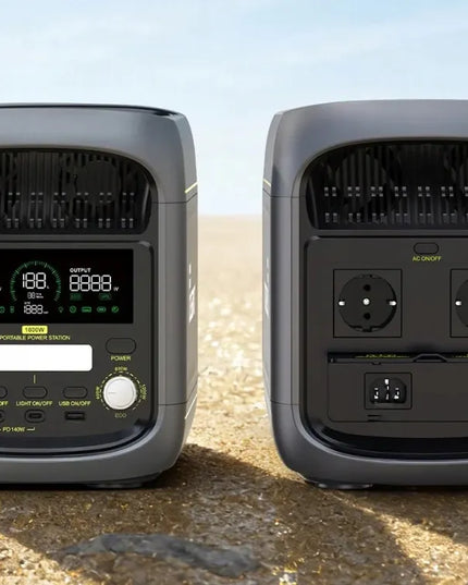 Nešiojamoji maitinimo stotelė Fossibot F1800, 1024 Wh, 1800 W, su programėle, „Wi-Fi“ ir „Bluetooth“
