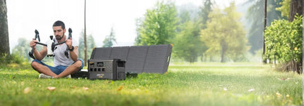 Nešiojamoji energijos stotis PECRON F3000LFP, 3600 W, 3072 Wh, UPS