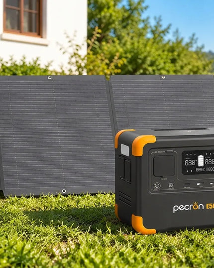 Nešiojamoji maitinimo stotelė PECRON E500LFP, 600 W, 576 Wh, greitasis įkrovimas