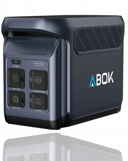 Nešiojamoji energijos stotelė ABOK Elux 1, 1800 W, 1024 Wh