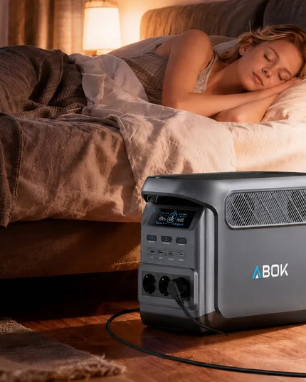 Nešiojamoji energijos stotelė ABOK Elux 1, 1800 W, 1024 Wh