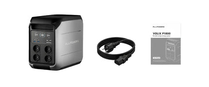 Nešiojamoji energijos stotelė Allpowers Volix P1800, 1800 W, 1024 Wh, UPS, LiFePO₄