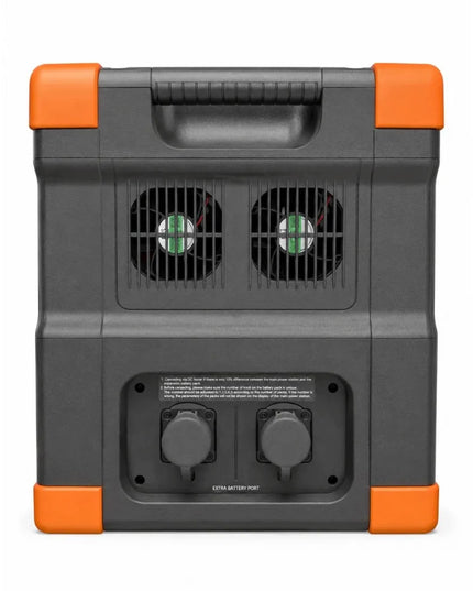 Nešiojamoji elektros stotis Pecron E3800LFP, 4200 W, 3840 Wh, su transportavimo vežimėliu
