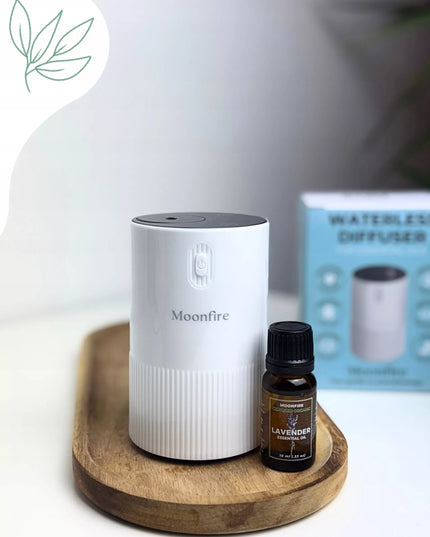 Nešiojamas eterinių aliejų aromaterapijos nebulizatorius SIRI MOONFIRE