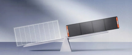 Nešiojamasis sulankstomas saulės baterijų skydelis „Jackery SolarSaga“ 200 W, 2 USB jungtys, IP68