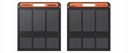 Nešiojamasis sulankstomas saulės baterijų skydelis „Jackery SolarSaga“ 200 W, 2 USB jungtys, IP68
