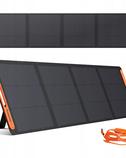 Nešiojamasis sulankstomas saulės baterijų skydelis „Jackery SolarSaga“ 200 W, 2 USB jungtys, IP68