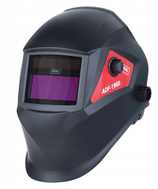 Automatinė suvirintojo kaukė Ideal ADF-1900 BLACK MIG MMA TIG ŠLIFAVIMAS