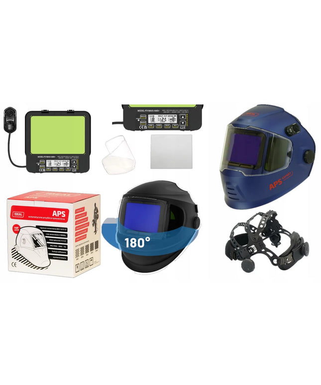Automatinis suvirintojo skydelis APS Expert P31-MAXI X2 BLUE TrueView+
