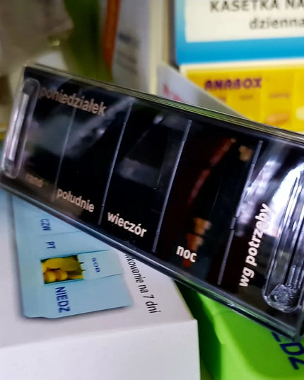 Anabox vaistų dėžutė organizatorius