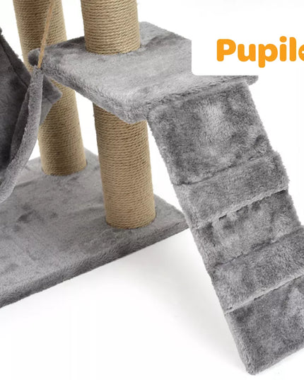 Pupilo Katės namelis draskyklė guolis hamakas kopėtėlės žaislas 4 lygiai