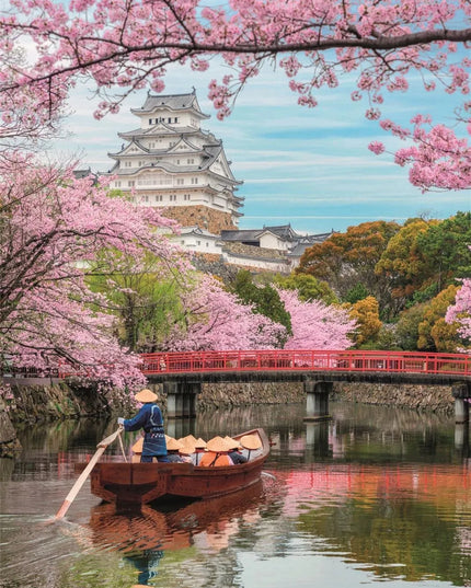 CLEMENTONI dėlionė „Himeji Castle in Spring“, 1000 detalių