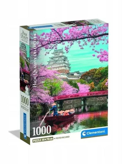 CLEMENTONI dėlionė „Himeji Castle in Spring“, 1000 detalių