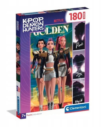 „K-Pop Demon Hunters“ dėlionė, 180 detalių – 21761, Clementoni