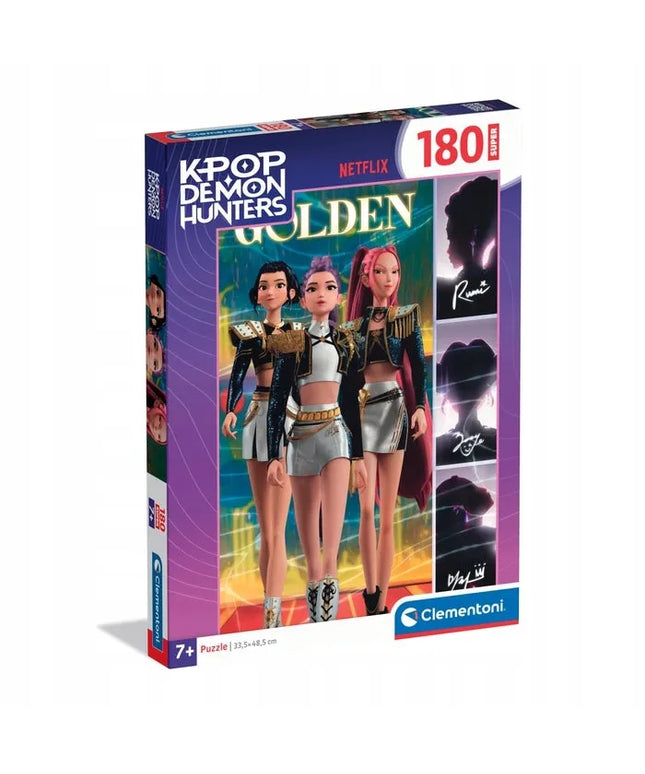 „K-Pop Demon Hunters“ dėlionė, 180 detalių – 21761, Clementoni
