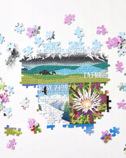 CZUCZU „Puzzlove“ dėlionė „Lenkijos kalnai“, 1000 kartoninių detalių