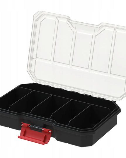 QBRICK REGULAR Organizer Compact M įrankių dėžė su 5 skyreliais