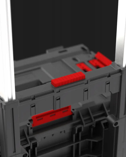 QBRICK SYSTEM ONE Cart 2.0 plastikinė įrankių dėžė su ratukais 52 L