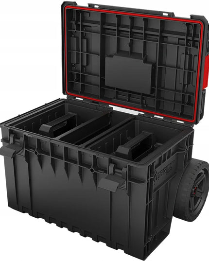 QBRICK SYSTEM ONE Cart 2.0 plastikinė įrankių dėžė su ratukais 52 L