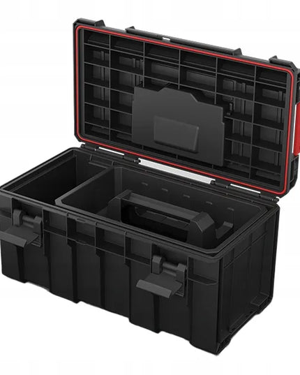 Qbrick System PRO 500 Basic plastikinė įrankių dėžė su dėklu 14l