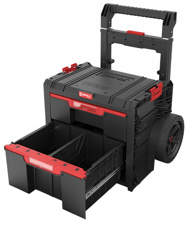 Mobilus įrankių vežimėlis QBRICK SYSTEM PRO CART2.0 PLUS DRAWER2 9,5 l + 12 l