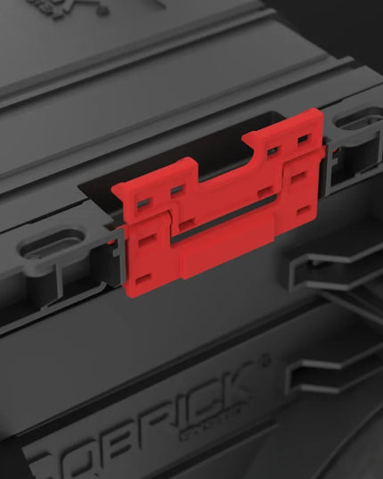 Mobilus įrankių vežimėlis QBRICK SYSTEM PRO CART2.0 PLUS DRAWER2 9,5 l + 12 l