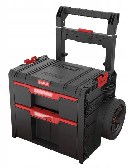 Mobilus įrankių vežimėlis QBRICK SYSTEM PRO CART2.0 PLUS DRAWER2 9,5 l + 12 l