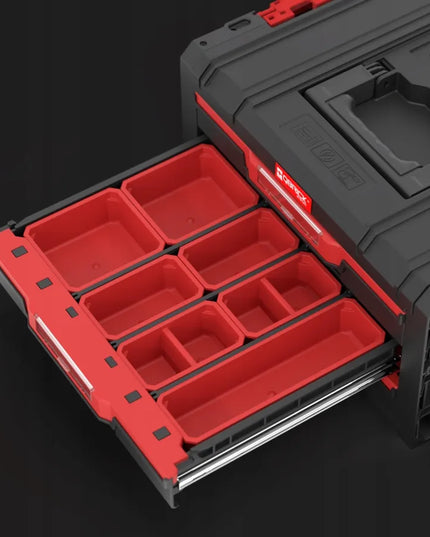 QBRICK SYSTEM PRO Drawer 3 įrankių dėžė Toolbox 2.0 Expert