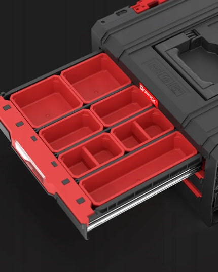 QBRICK SYSTEM PRO Drawer 3 įrankių dėžė Toolbox 2.0 Expert