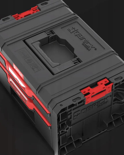 QBRICK SYSTEM PRO Drawer 2 Toolbox 2.0 Basic įrankių dėžė 4,5 l + 9,5 l