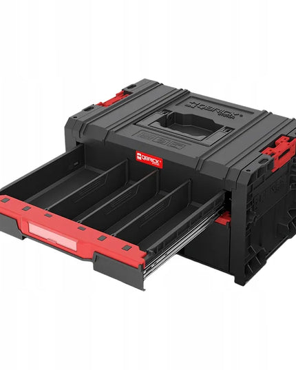 QBRICK SYSTEM PRO Drawer 2 Toolbox 2.0 Basic įrankių dėžė 4,5 l + 9,5 l
