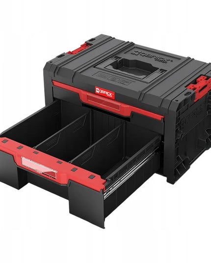 QBRICK SYSTEM PRO Drawer 2 Toolbox 2.0 Basic įrankių dėžė 4,5 l + 9,5 l