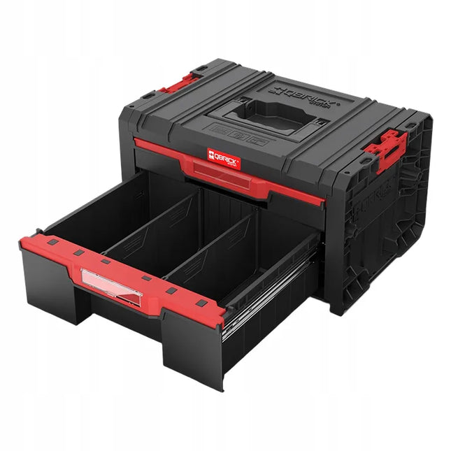 QBRICK SYSTEM PRO Drawer 2 Toolbox 2.0 Basic įrankių dėžė 4,5 l + 9,5 l
