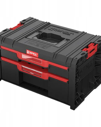 QBRICK SYSTEM PRO Drawer 2 Toolbox 2.0 Basic įrankių dėžė 4,5 l + 9,5 l