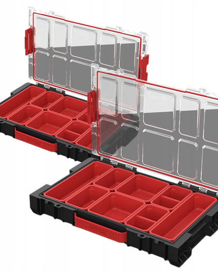 QBRICK SYSTEM PRO Organizer 100 modulinė įrankių dėžė su dangčiu x2