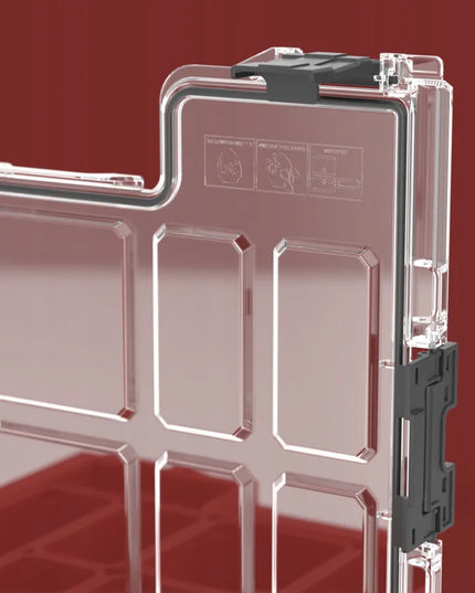 QBRICK SYSTEM PRO Organizer 300 Red Ultra HD įrankių dėžė 9l