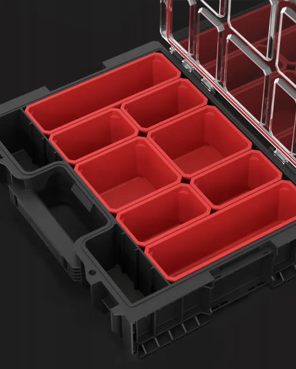 QBRICK SYSTEM PRO Organizer 300 modulinė įrankių dėžė su dangčiu 9l