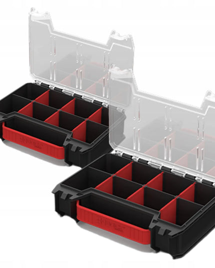 QBRICK SYSTEM PRO Organizer Multi modulinis dėklas su dangčiu, 2 vnt.