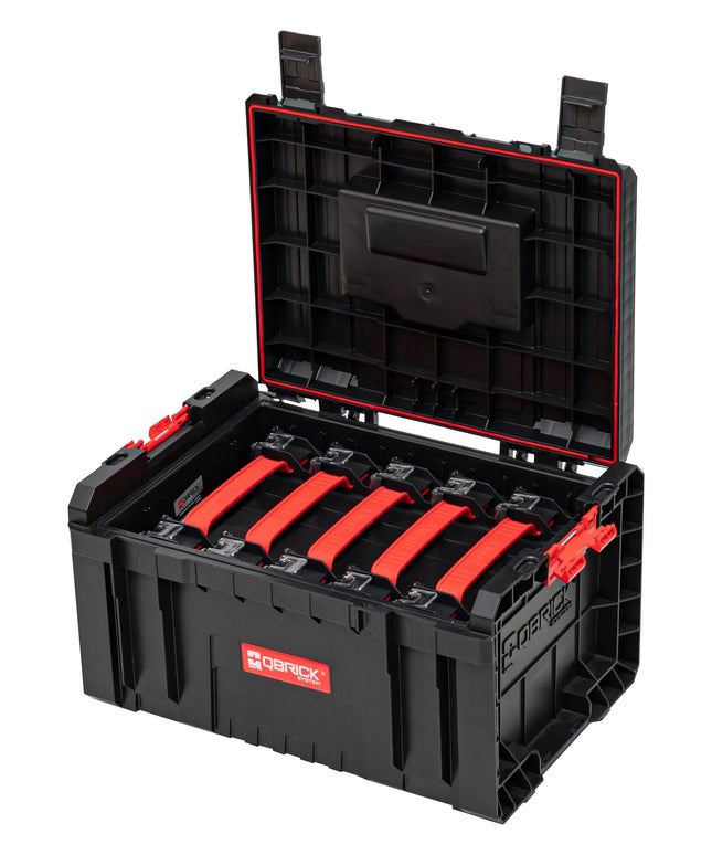 QBRICK SYSTEM PRO + PRO TOOLBOX 2.0 + 5x PRO ORGANIZER MULTI dėžė