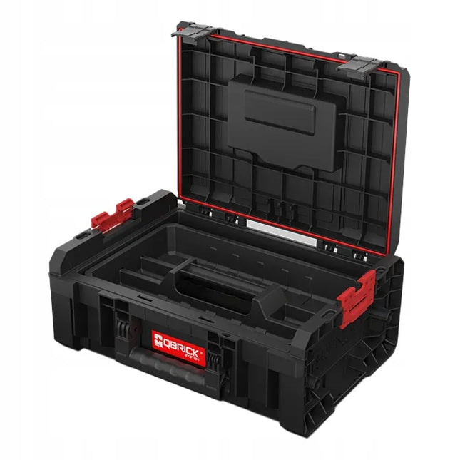 Qbrick System PRO TechnicianCase 2.0 juodas įrankių lagaminas, 12 l
