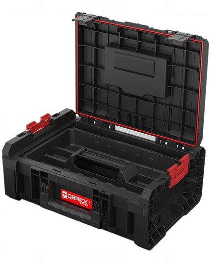 Qbrick System PRO TechnicianCase 2.0 juodas įrankių lagaminas, 12 l