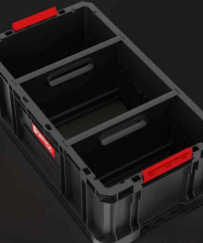 QBRICK SYSTEM TWO BOX 200 FLEX modulinė atvira įrankių dėžė, 26l
