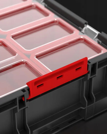 QBRICK SYSTEM TWO ORGANIZER Plus su dangčiu didelė įrankių dėžė 14,3l