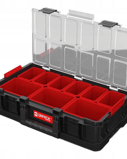 QBRICK SYSTEM TWO ORGANIZER Plus su dangčiu didelė įrankių dėžė 14,3l