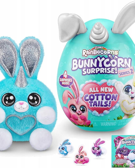 „RAINBOCORNS Boo-Boocorn Surprise“ staigmena – pliušinis zuikutis