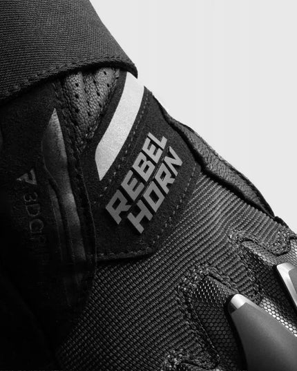 Rebelhorn Defender Black turistinės motociklininko pirštinės, L dydis