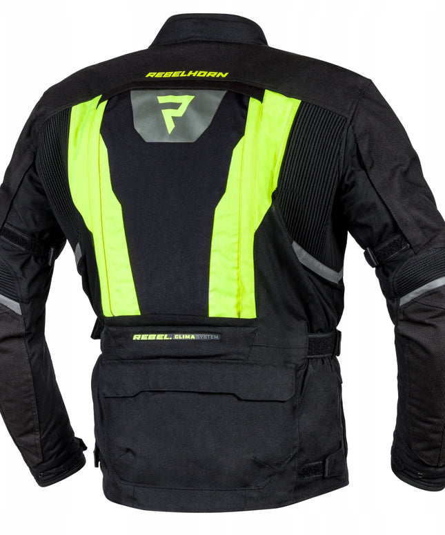 Rebelhorn Hardy II tekstilinė motociklininko striukė, Cordura, dydis M