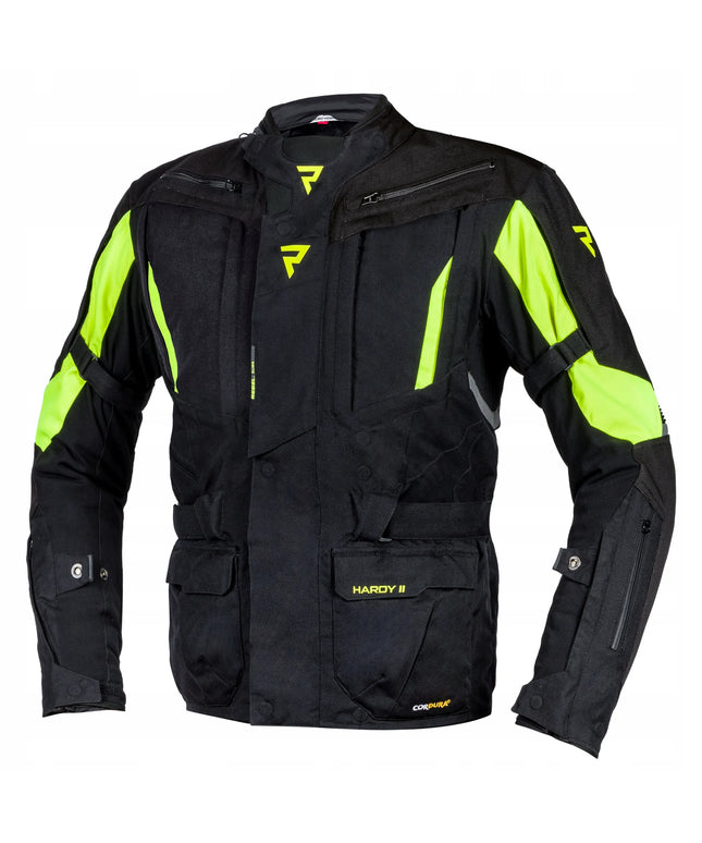 Rebelhorn Hardy II tekstilinė motociklininko striukė, Cordura, dydis M